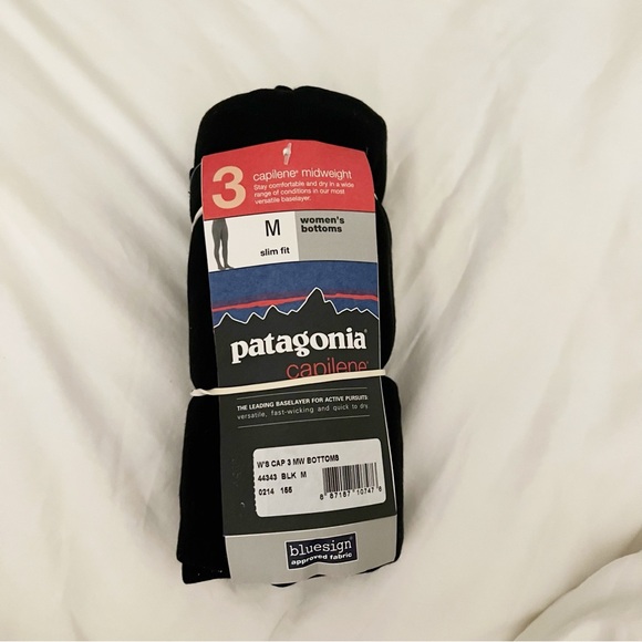 Patagonia Women's capilene midweight slim fit bottoms - Picture 3 of 3